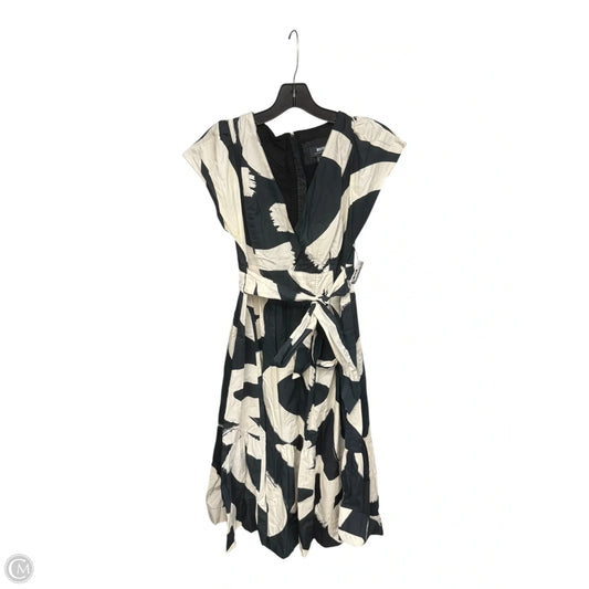 Dress Casual Maxi By Maeve In Blue & White, Size: 4