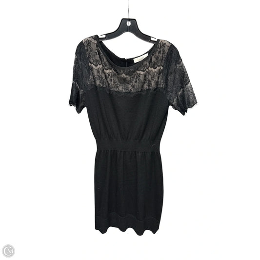 Dress Party Midi By Loft In Black, Size: L