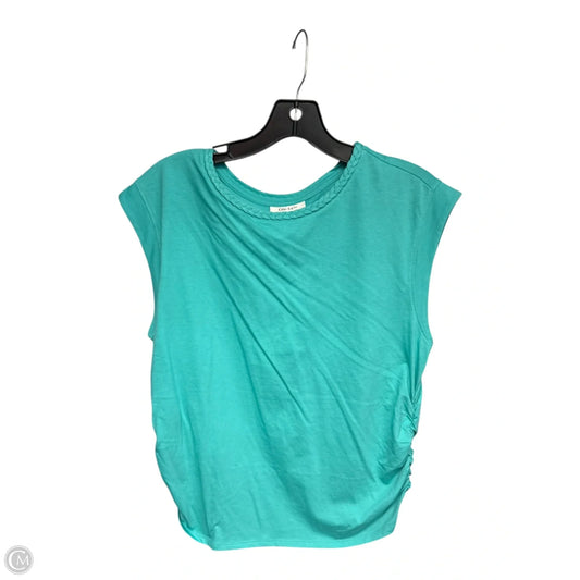 Top Sleeveless By On 34th In Aqua, Size: L