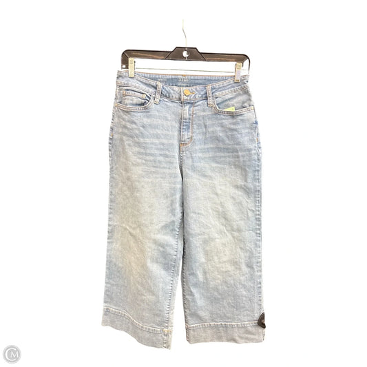 Jeans Wide Leg By Ana In Blue Denim, Size: 8