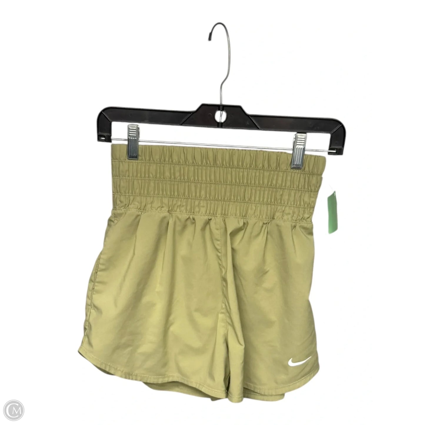 Athletic Shorts By Nike Apparel In Green, Size: S