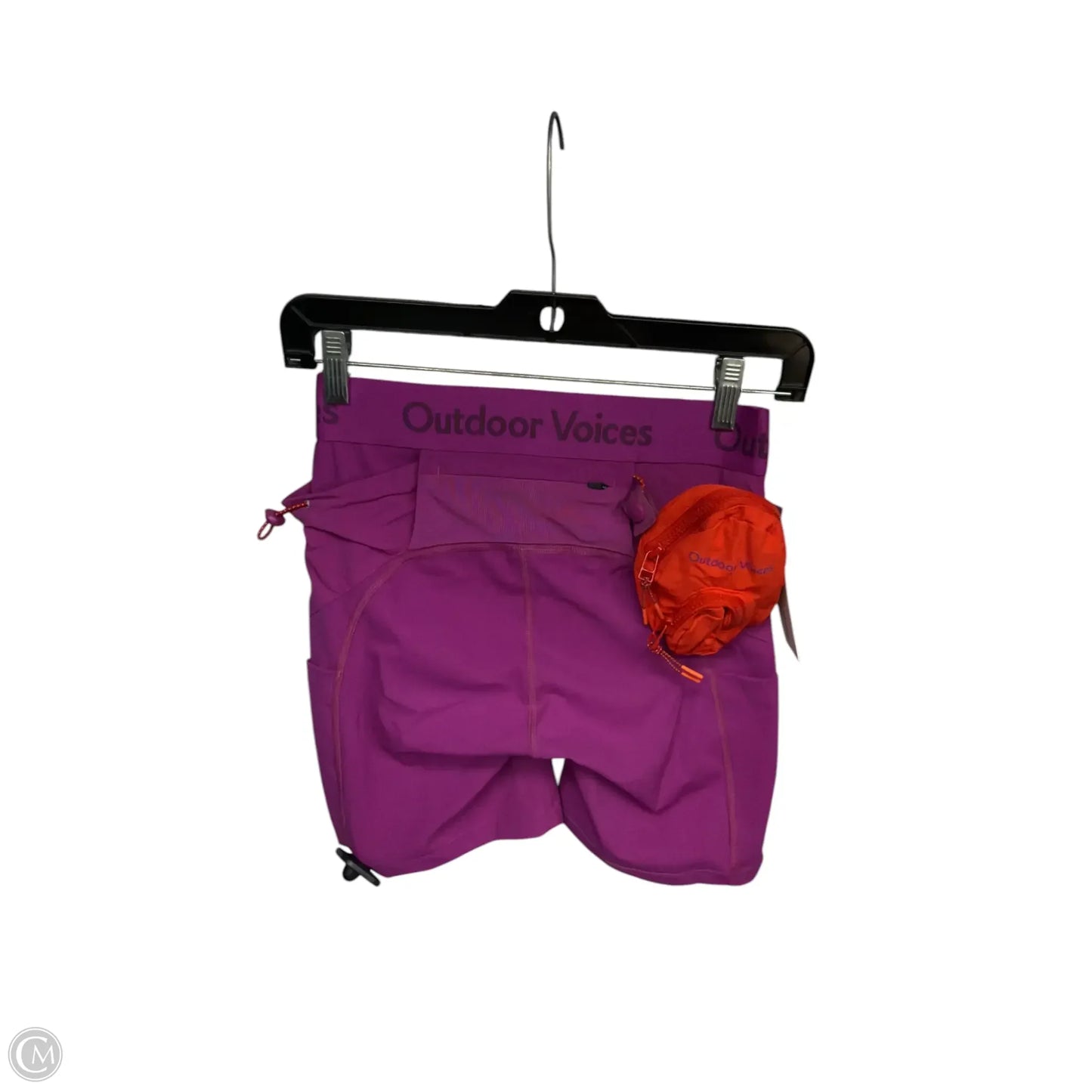 Athletic Shorts By Outdoor Voices In Purple & Red, Size: S