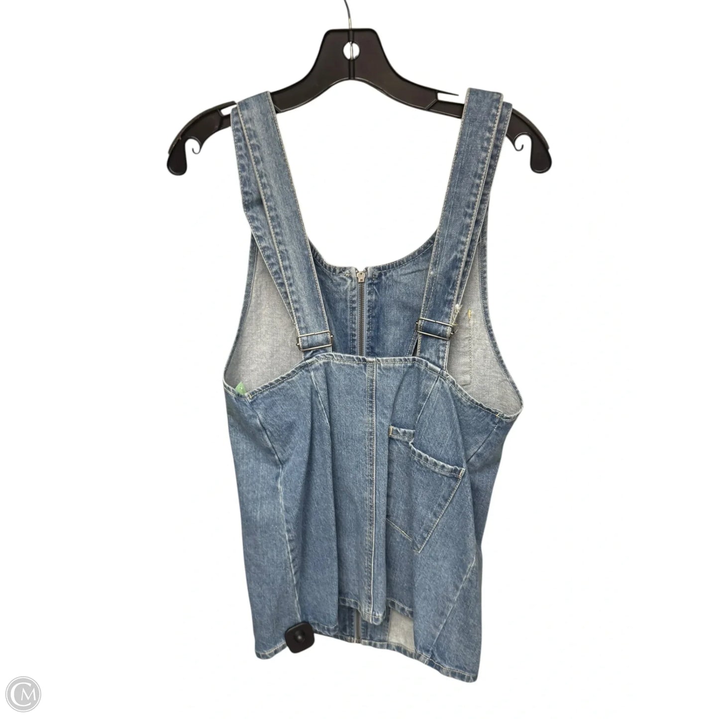 Dress Casual Short By Forever 21 In Blue Denim, Size: M