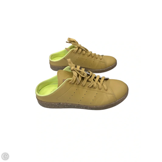 Shoes Heels Platform By Adidas In Tan, Size: 7.5