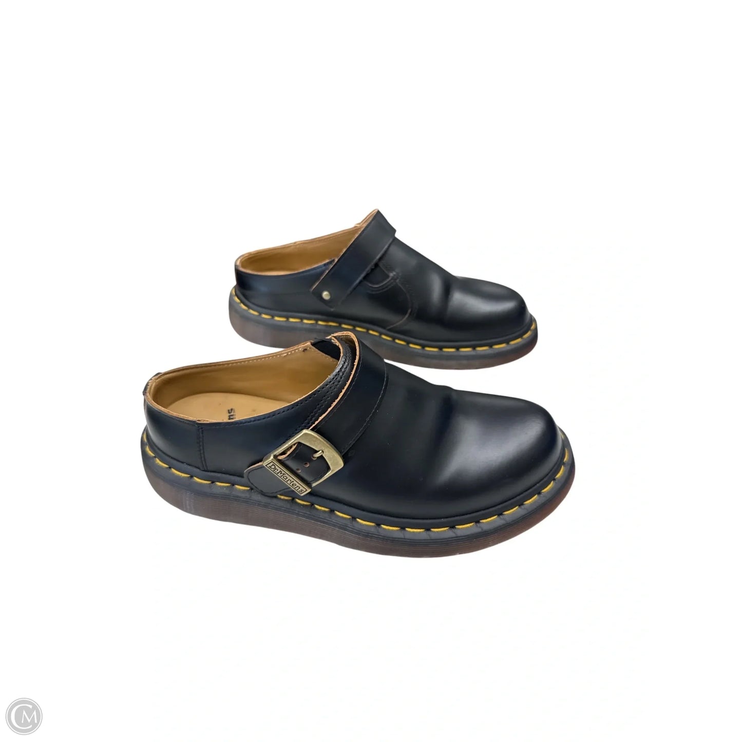 Shoes Heels Platform By Dr Martens In Black, Size: 8