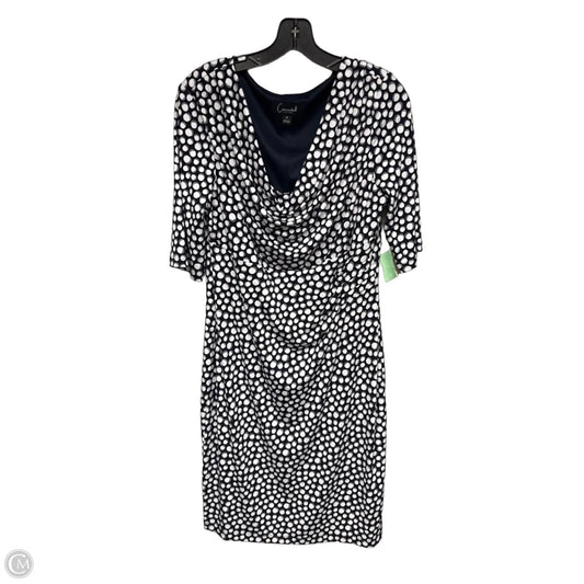 Dress Work By Connected Apparel In Polkadot Pattern, Size: 14