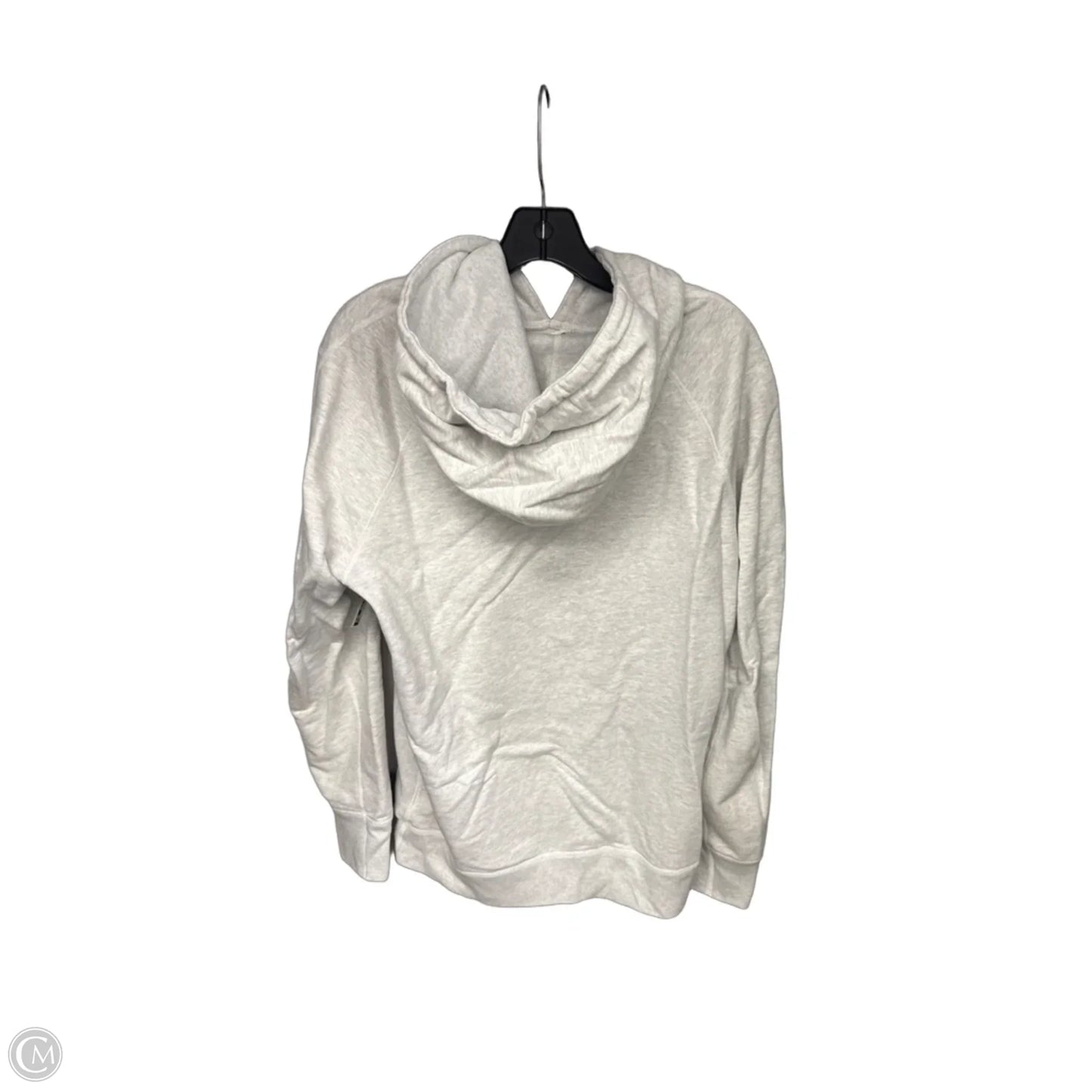 Sweatshirt Hoodie By Cmb In Grey, Size: M