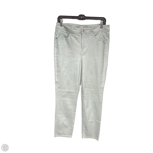 Jeans Straight By Style And Company In Aqua, Size: 10