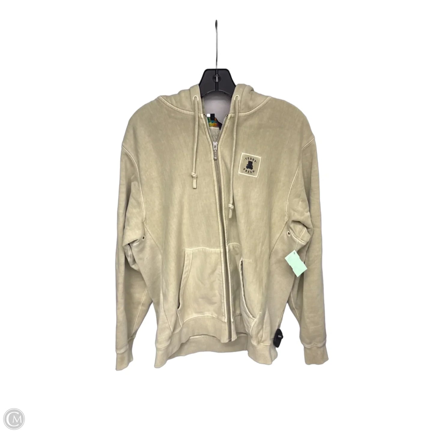 Sweatshirt Hoodie By Cmc In Green, Size: M