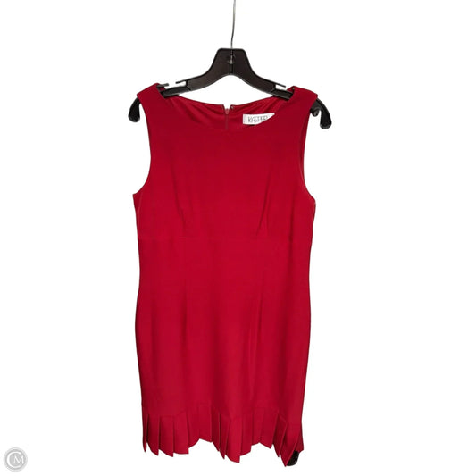Dress Work By Kasper In Red, Size: 8