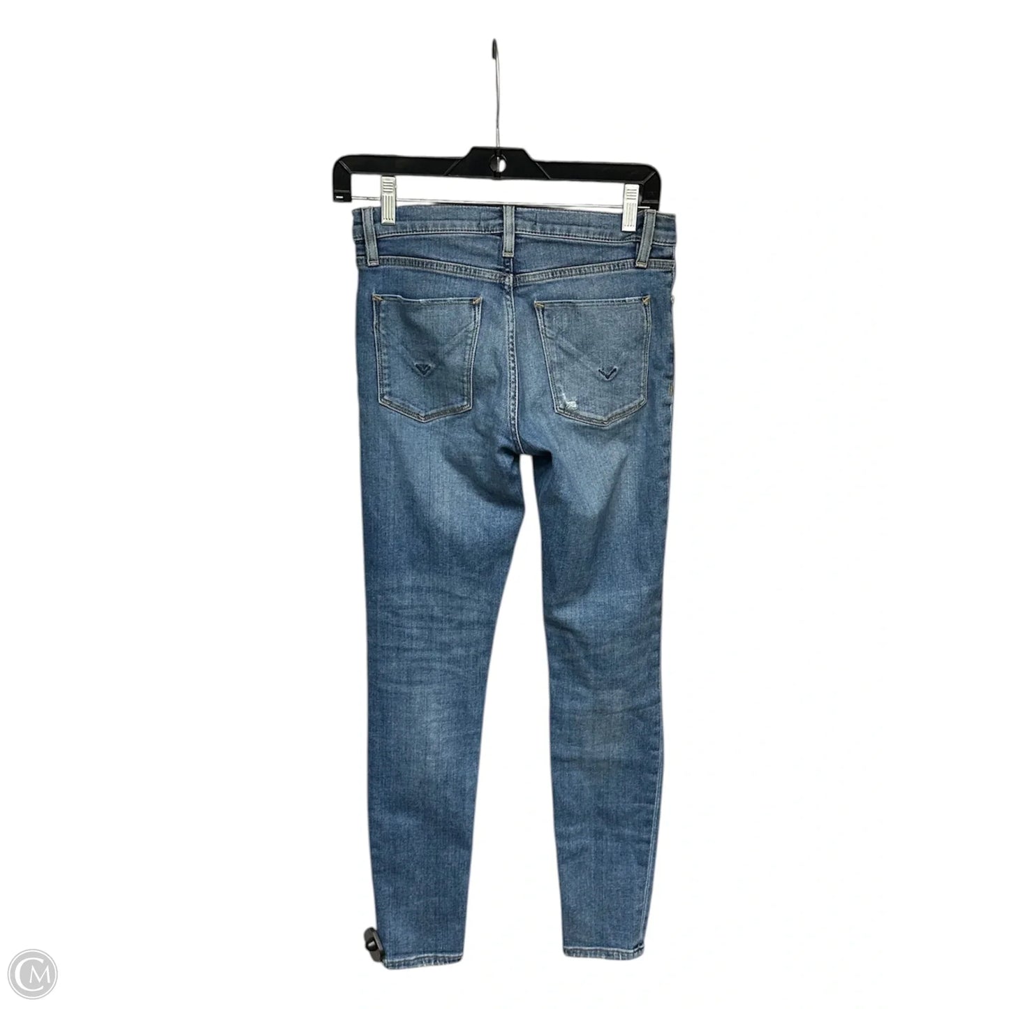 Jeans Skinny By Hudson In Blue Denim, Size: 26