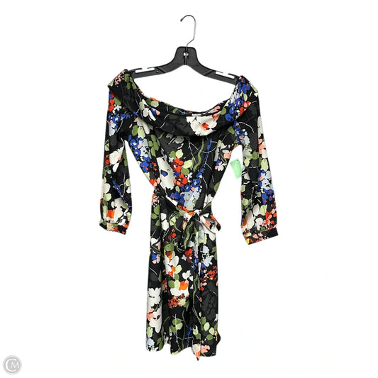 Dress Casual Midi By Banana Republic In Multi-colored, Size: Xs