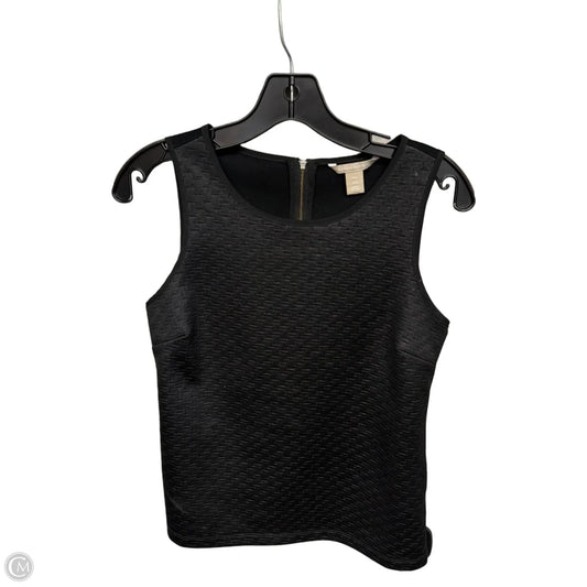 Top Sleeveless By Banana Republic In Black, Size: Xs