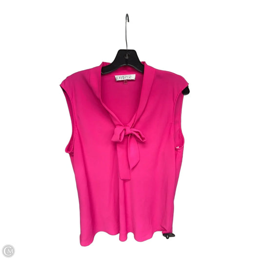 Top Sleeveless By Kasper In Pink, Size: Xl