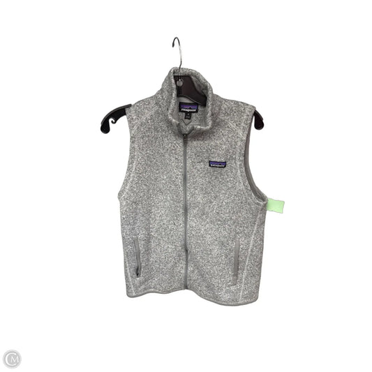 Vest Faux Fur & Sherpa By Patagonia In Grey, Size: M