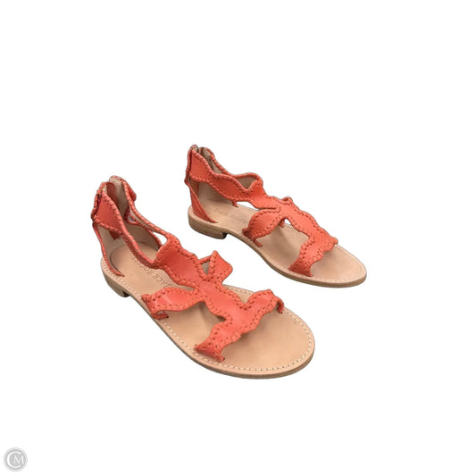 Sandals Flats By Jack Rogers In Orange, Size: 8.5