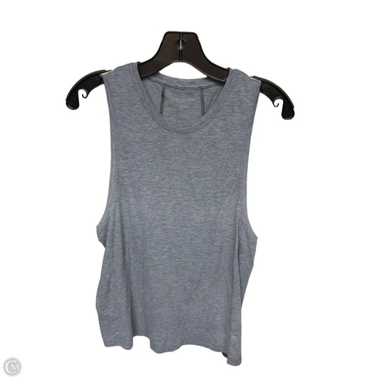 Athletic Tank Top By Lululemon In Blue, Size: M