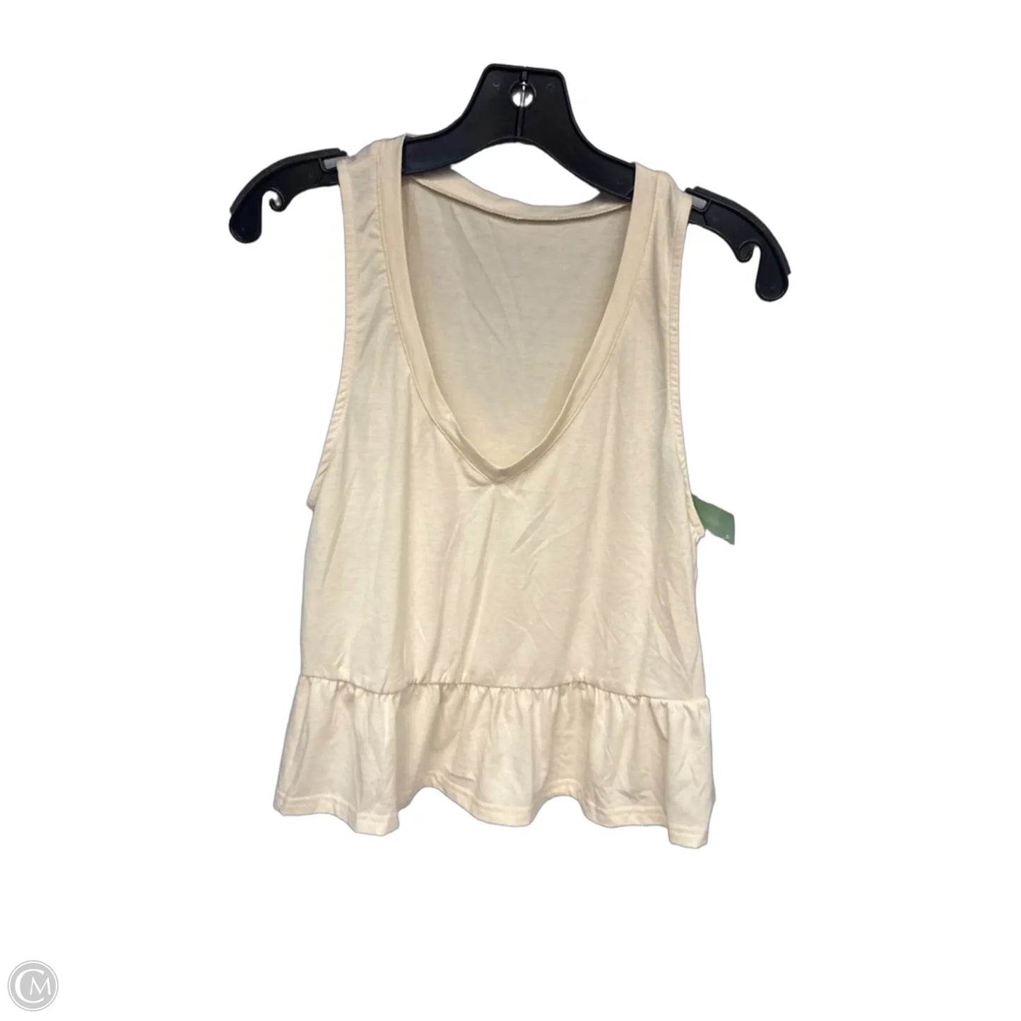 Tank Top By Clothes Mentor In Yellow, Size: Xs