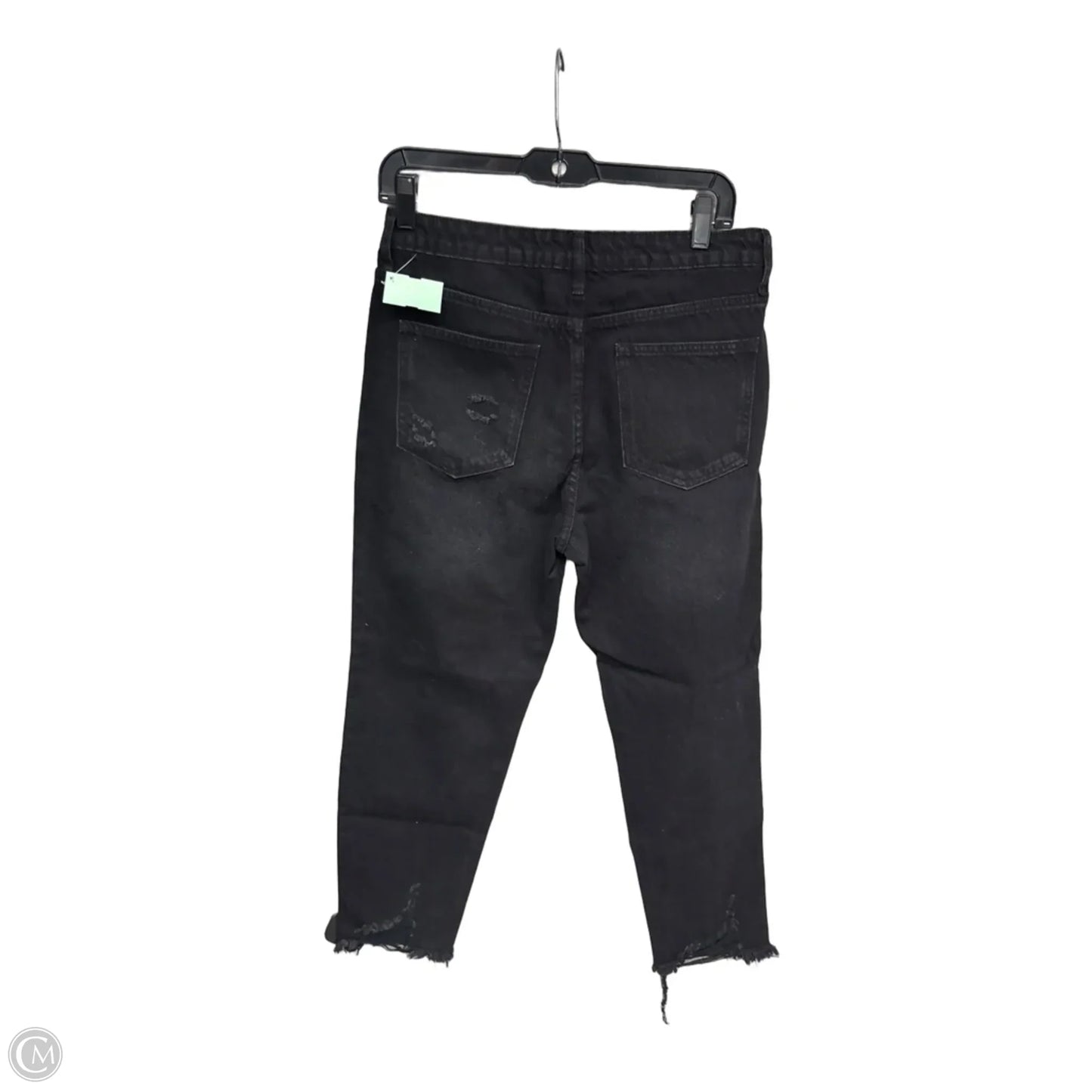 Jeans Straight By Fashion Nova In Black Denim, Size: M