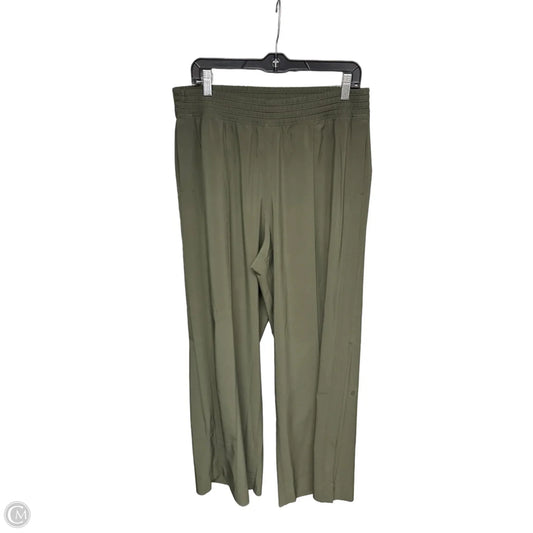 Athletic Pants By Lululemon In Green, Size: 12