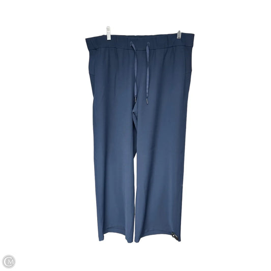Athletic Pants By Lululemon In Blue, Size: 12