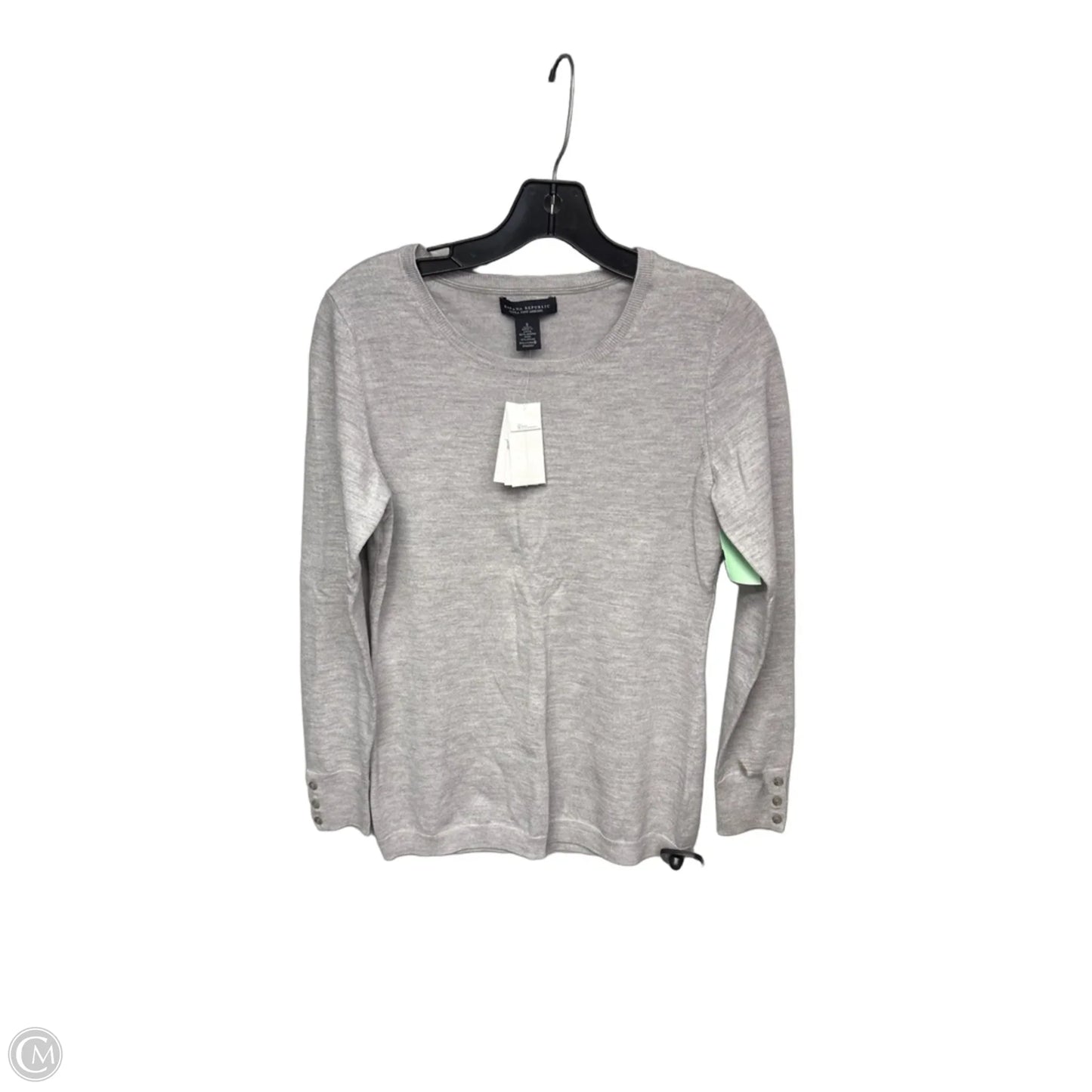Sweater By Banana Republic In Grey, Size: S