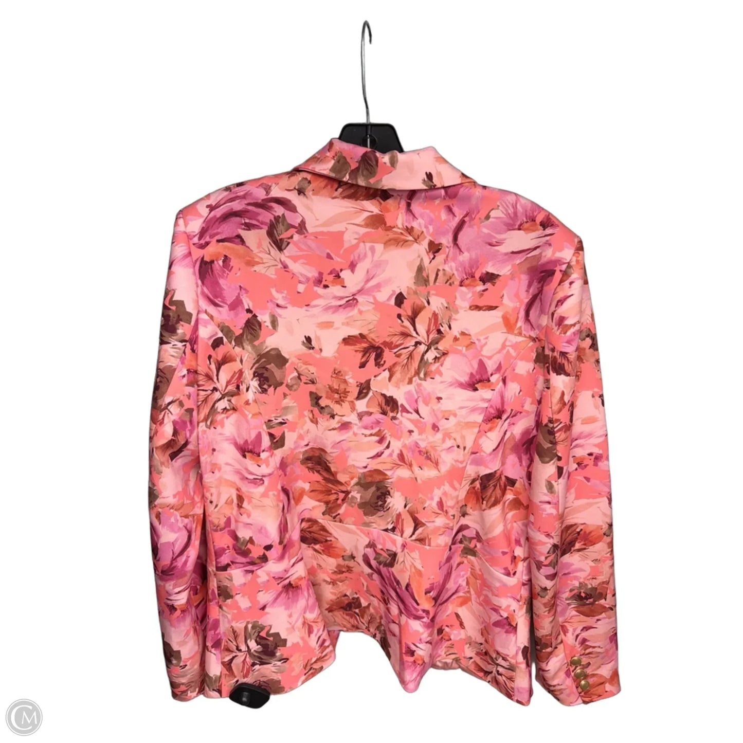 Blazer By Liverpool In Floral Print, Size: L
