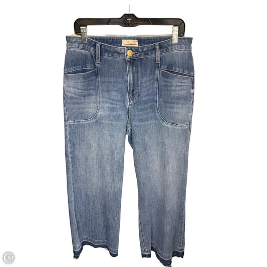 Jeans Wide Leg By Kut In Blue Denim, Size: 10