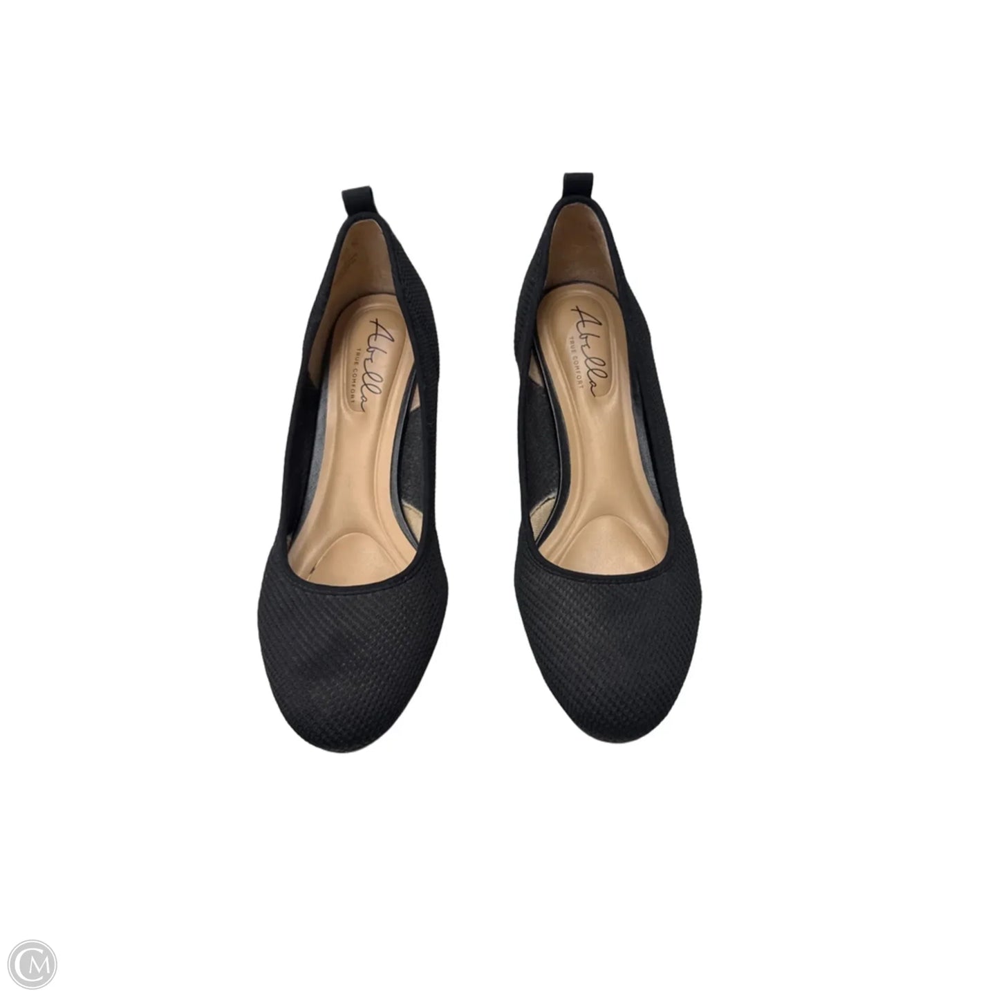Shoes Heels Wedge By Abella In Black, Size: 9