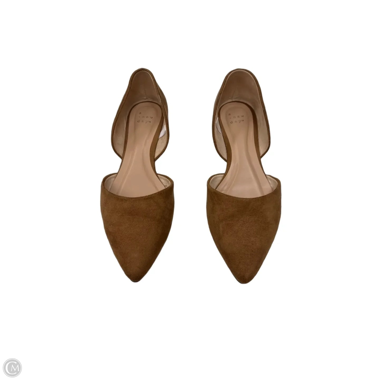 Shoes Flats By A New Day In Brown, Size: 9.5