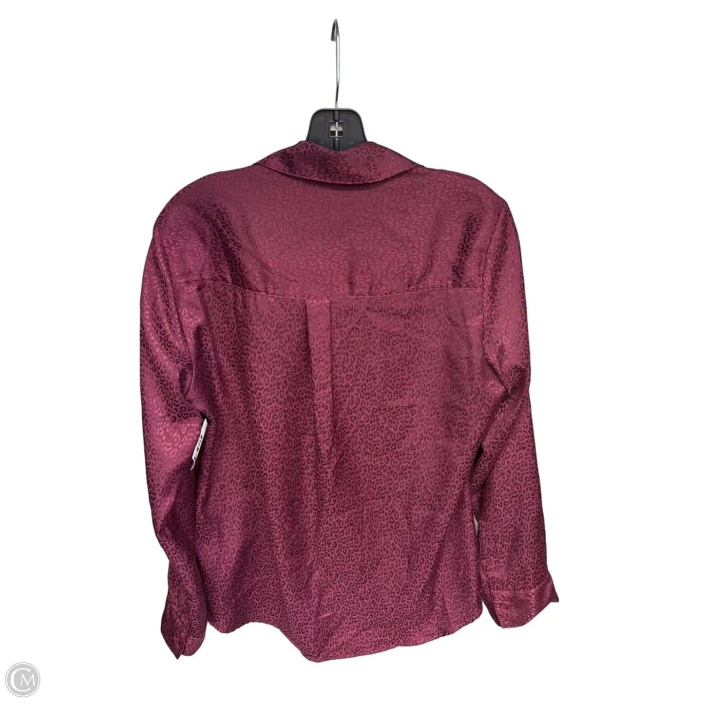 Top Long Sleeve By Express In Purple, Size: M