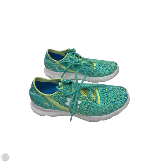 Shoes Athletic By Under Armour In Green, Size: 7.5