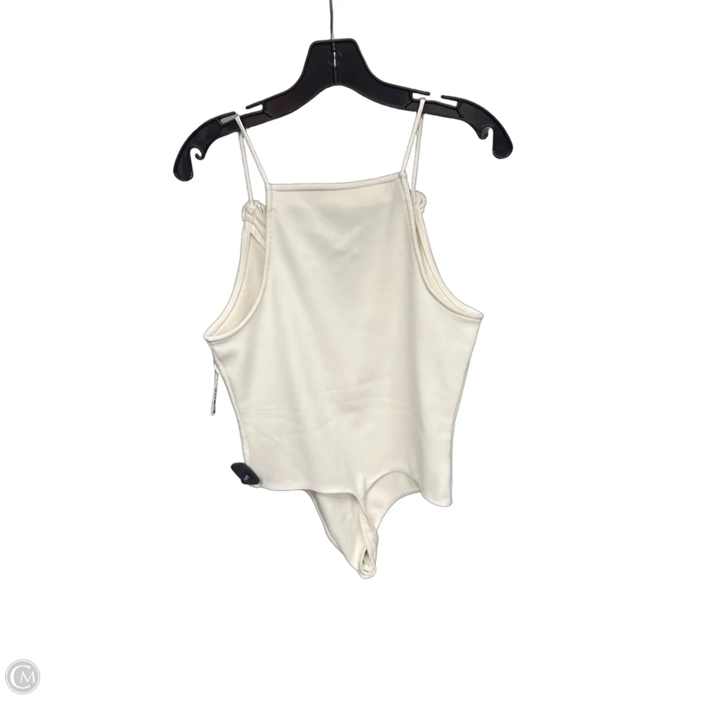 Bodysuit By Express In Ivory, Size: L