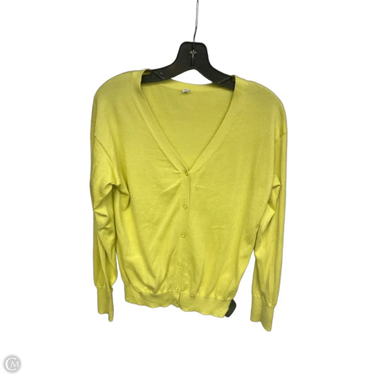 Cardigan By Uniqlo In Green, Size: S