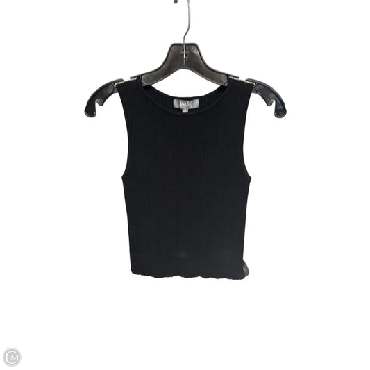 Top Sleeveless By Marled In Black, Size: S