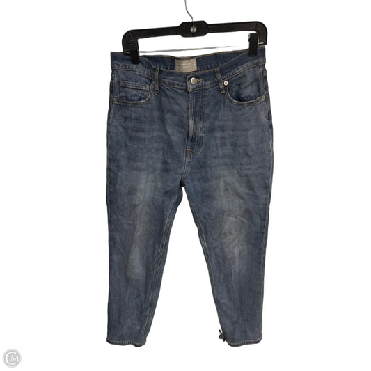Jeans Straight By Everlane In Blue Denim, Size: 30