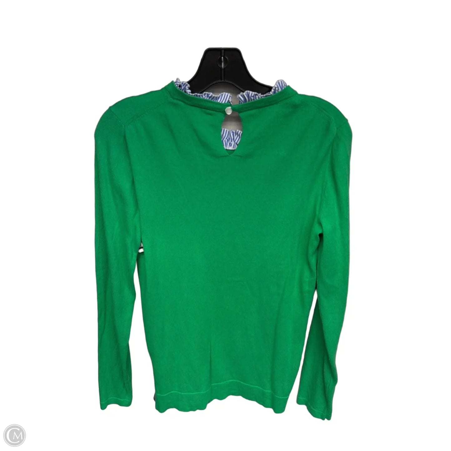 Sweater By J. Crew In Blue & Green, Size: S