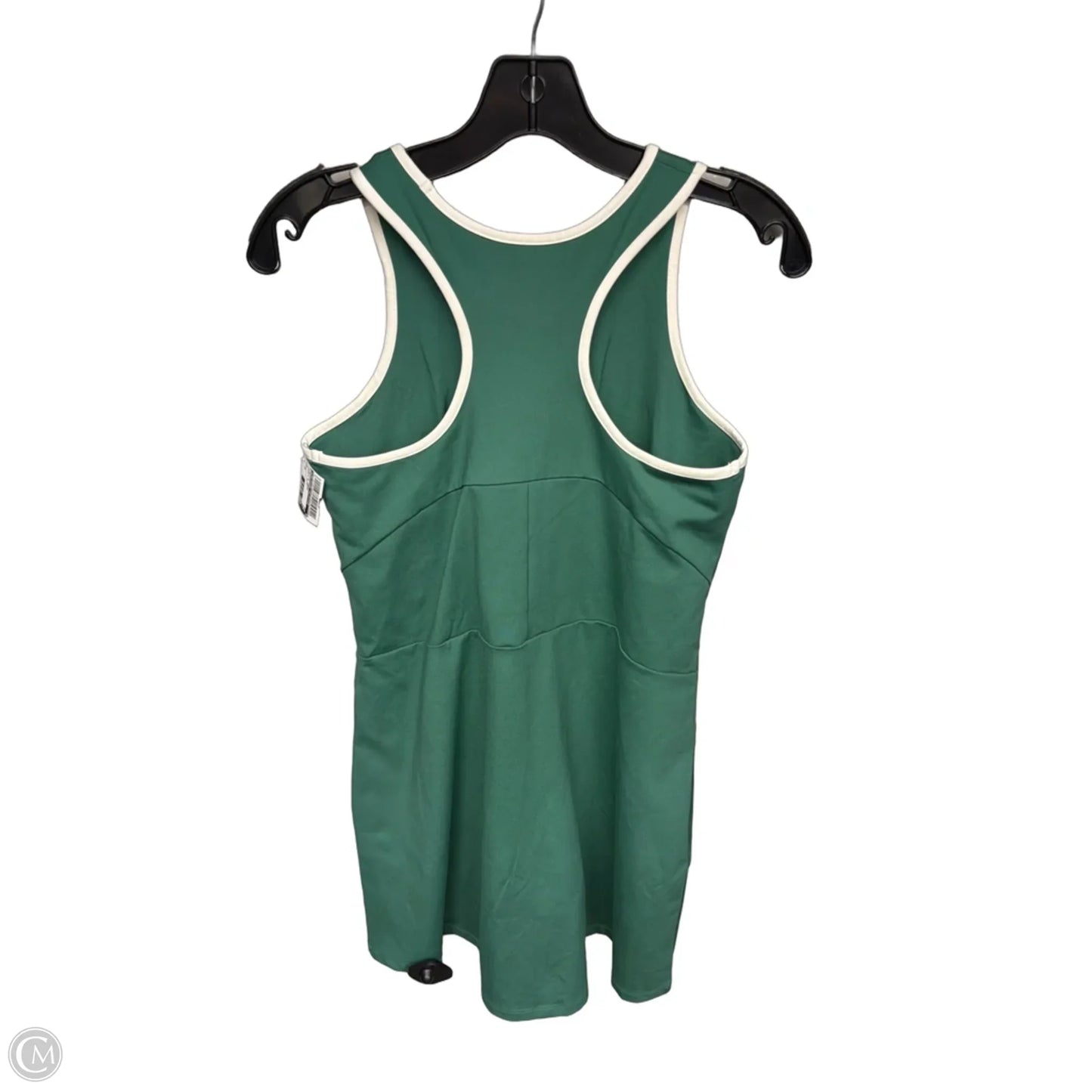 Athletic Dress By Girlfriend Collective In Green & White, Size: Xl