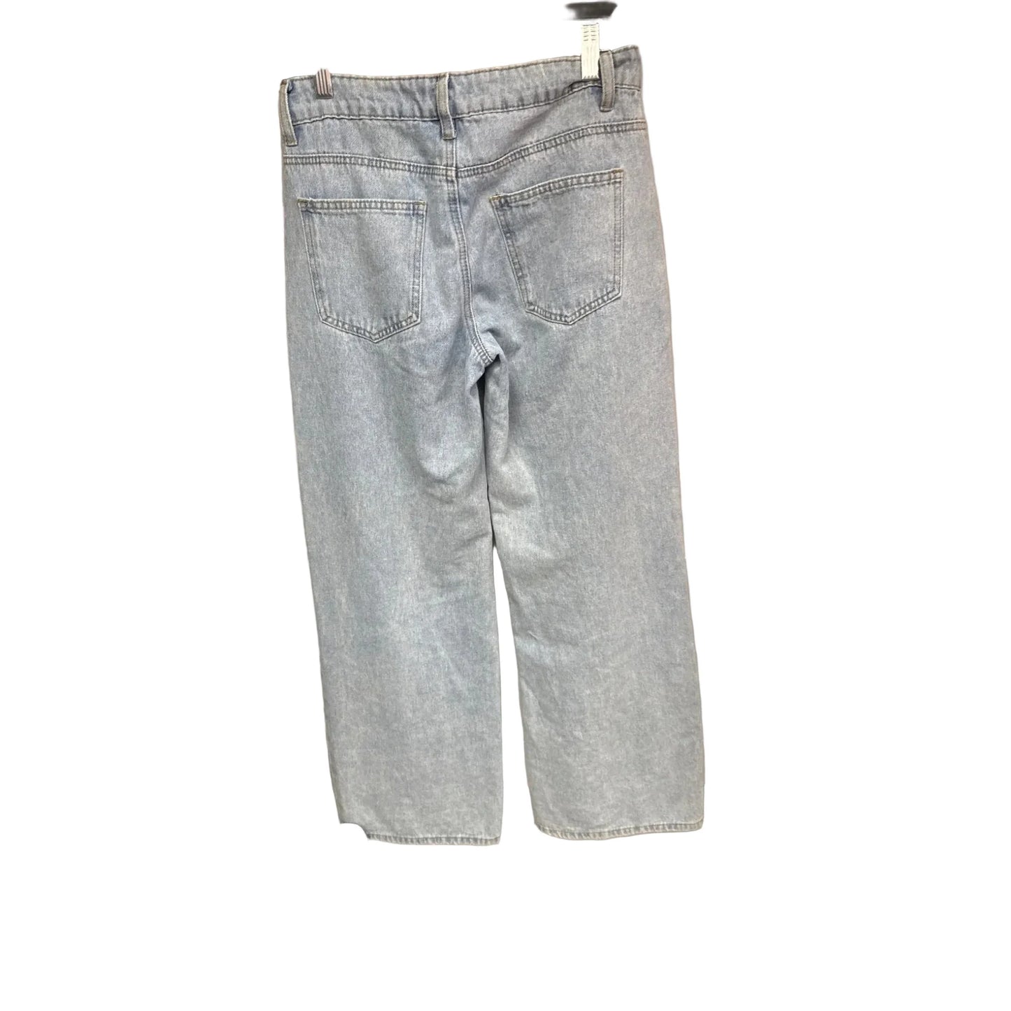 Jeans Straight By Edikted In Blue Denim, Size: S