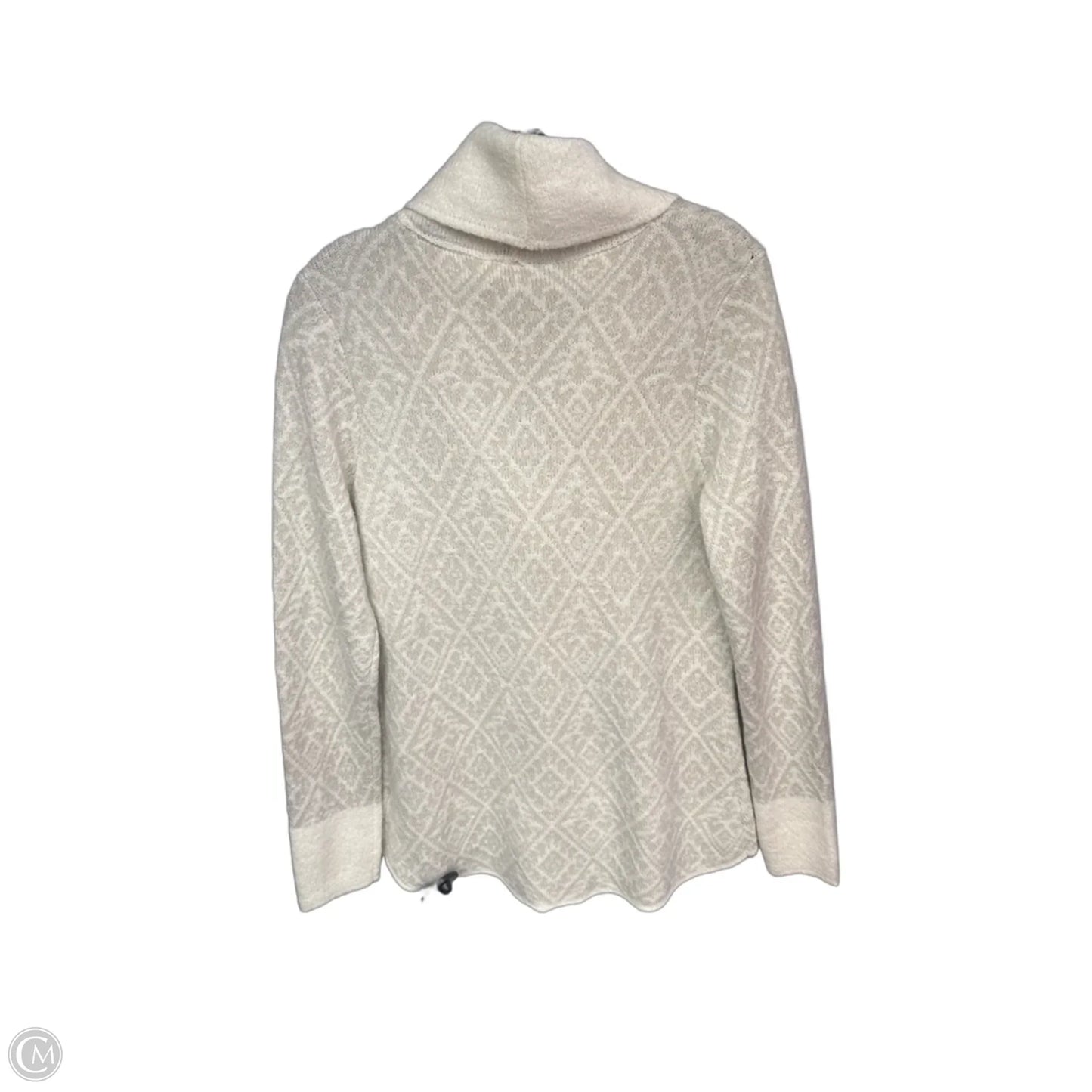 Sweater Cardigan By Royal Robbins In Cream, Size: M