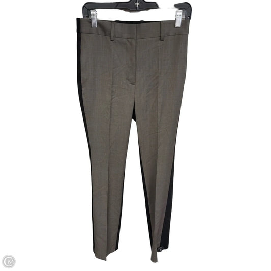 Pants Designer By Helmut Lang In Black & Grey, Size: 2