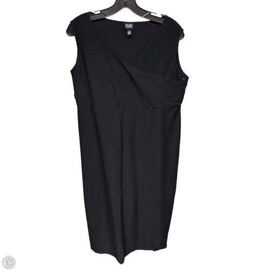 Dress Casual Maxi By Eileen Fisher In Black, Size: Xl