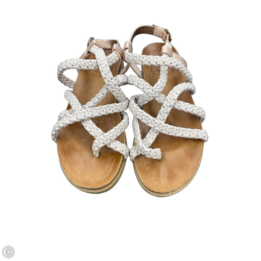 Sandals Flats By Blowfish In Beige, Size: 7.5