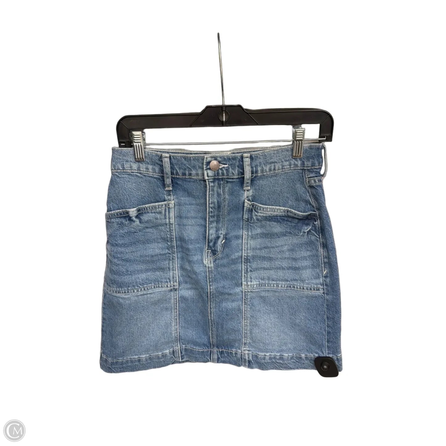 Skirt Midi By Ana In Blue Denim, Size: 2