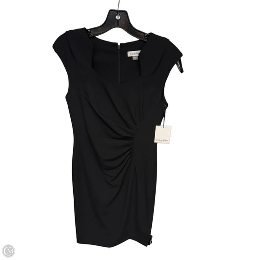 Dress Work By Calvin Klein In Black, Size: 4