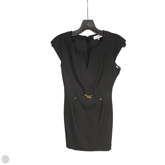 Dress Work By Calvin Klein In Black, Size: 2