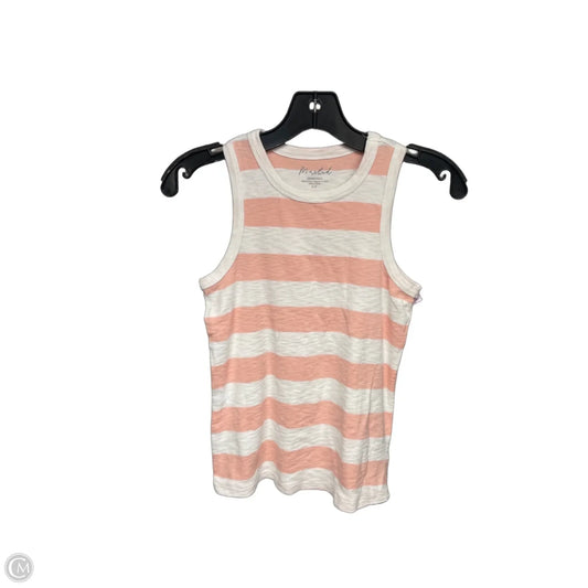 Tank Top By Marled In Striped Pattern, Size: S