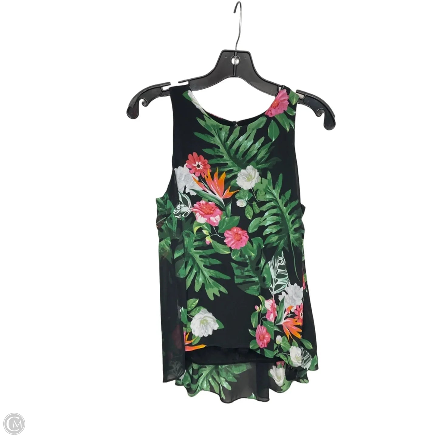 Top Sleeveless By Vince In Tropical Print, Size: Sp