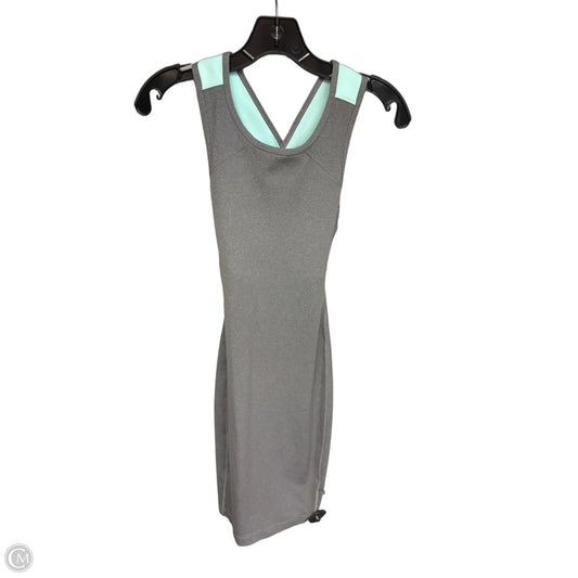 Athletic Dress By Lululemon In Blue & Grey, Size: S