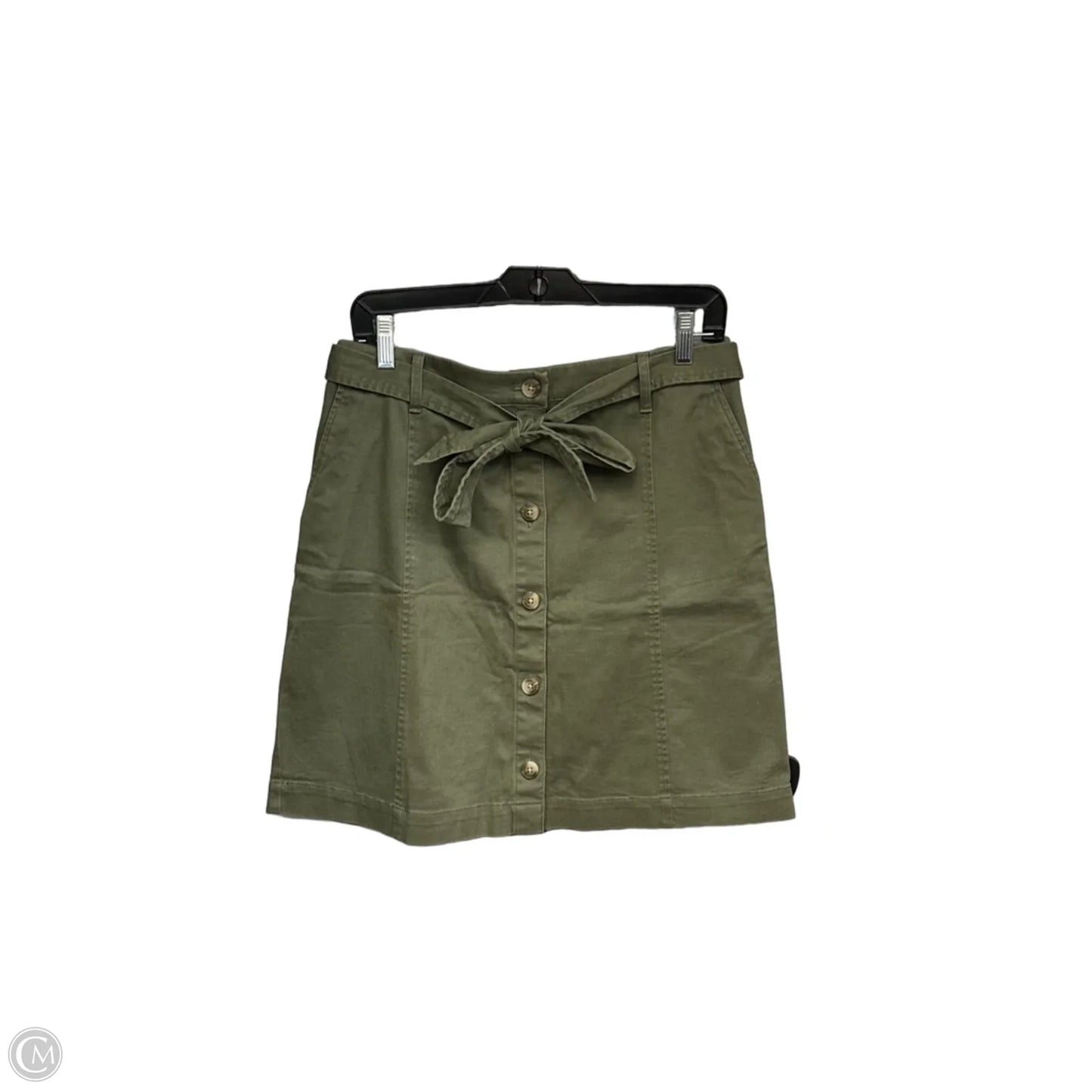 Skirt Midi By J. Crew In Green, Size: 10